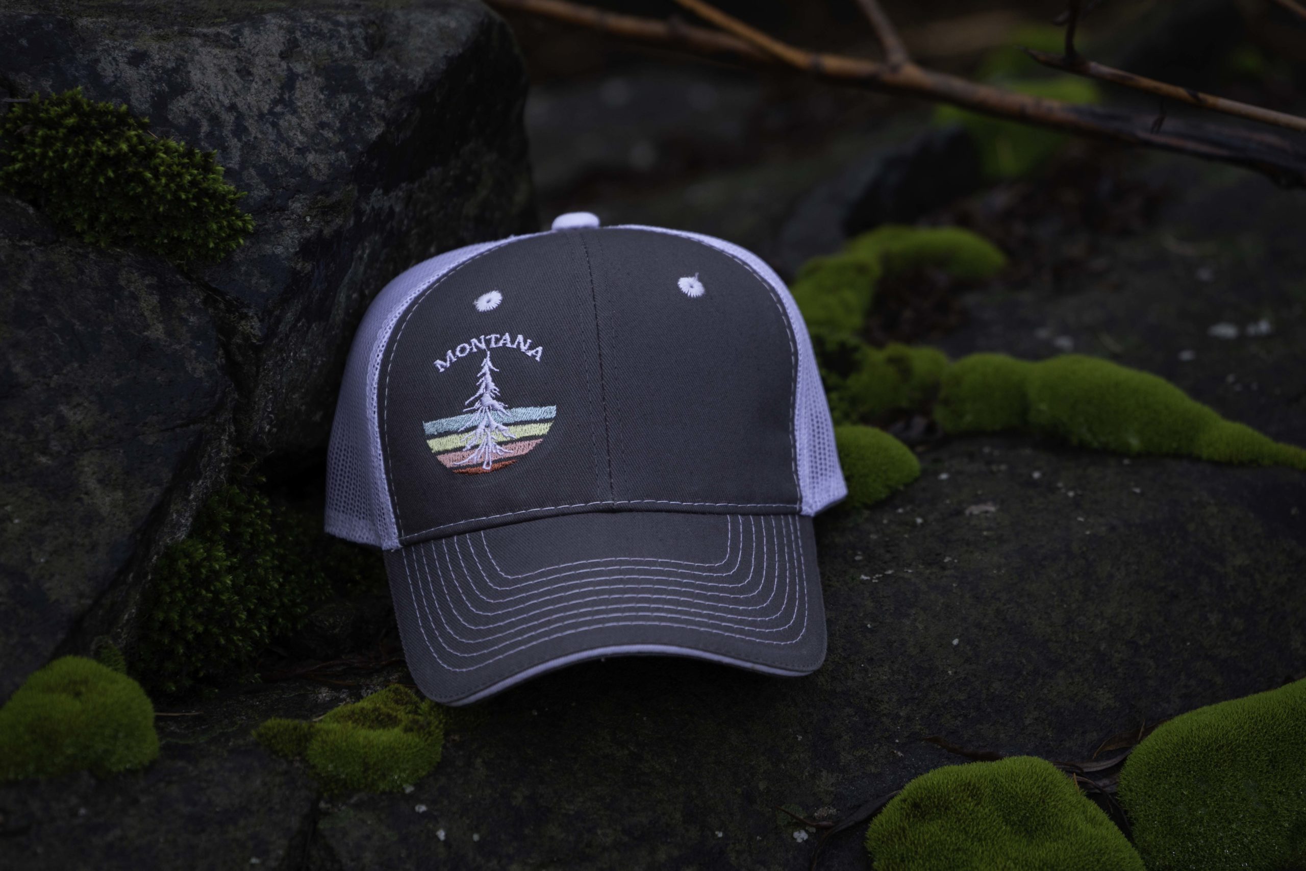 Colorful Montana Pine Hat by MT Brand Apparel