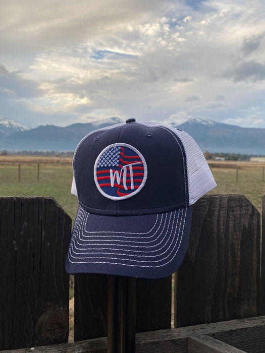 MT – USA Flag Patch Hat - MT Brand Apparel