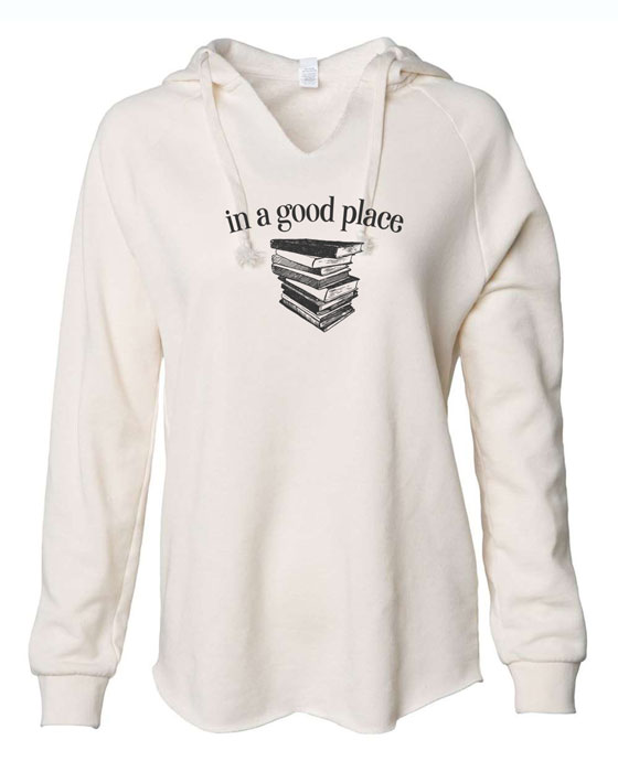 Ladies V Neck Hoodie