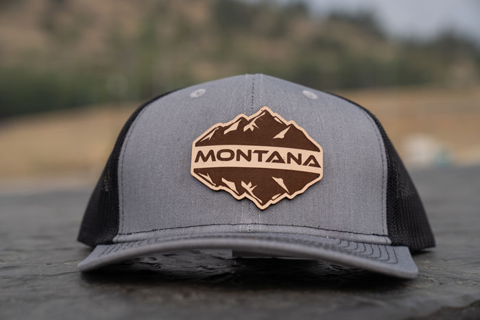 Wildly Tiny Montana - Leather Patch Hat